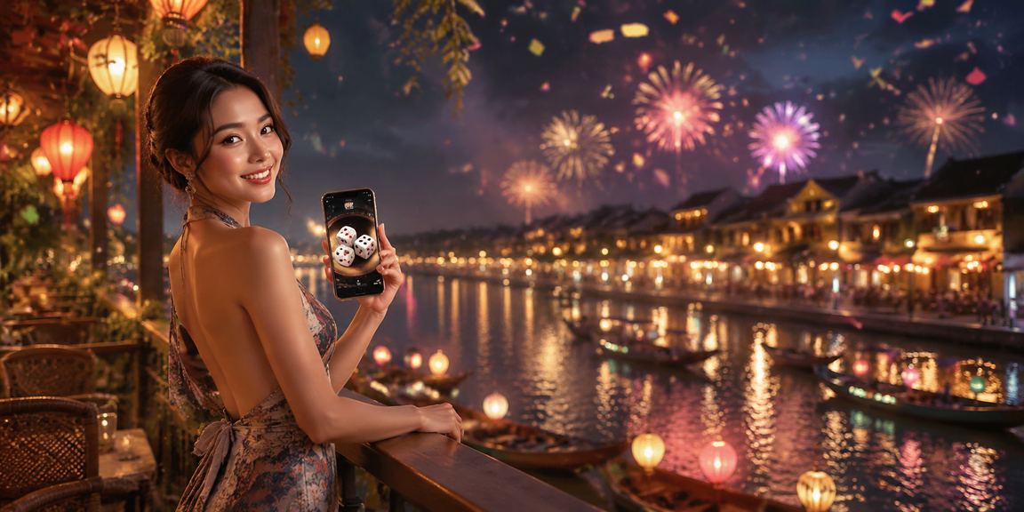 Người dùng tại Hội An thư giãn với tách cà phê và chơi Tài Xỉu trực tuyến trên x28